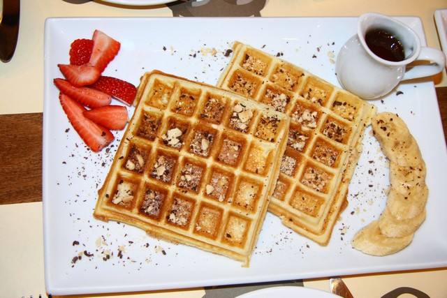 Waffle afternoonish